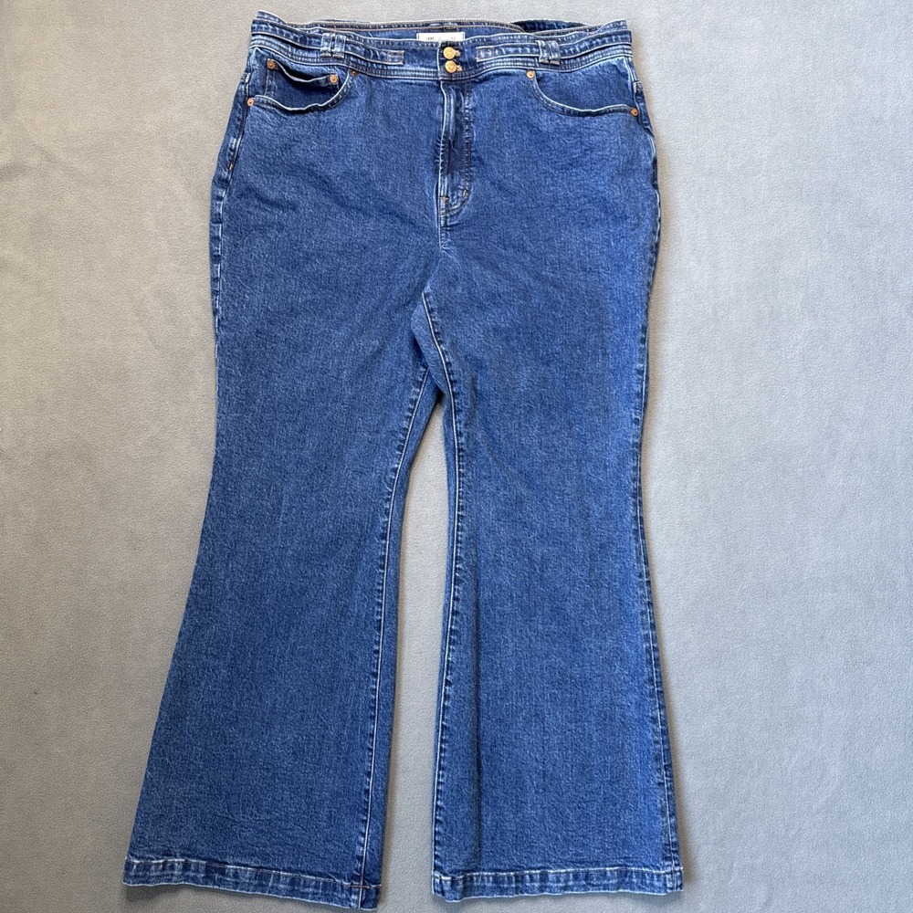 Madewell Jeans Womens 33 Blue‎ The Perfect Vintage Flare Jean High Rise NH658
